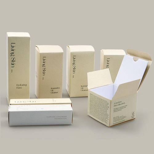 Latest company news about บรรจุภัณฑ์แบบกำหนดเองลายนูนเป็นมิตรกับสิ่งแวดล้อม: ยกระดับผลิตภัณฑ์ดูแลผิวของคุณ